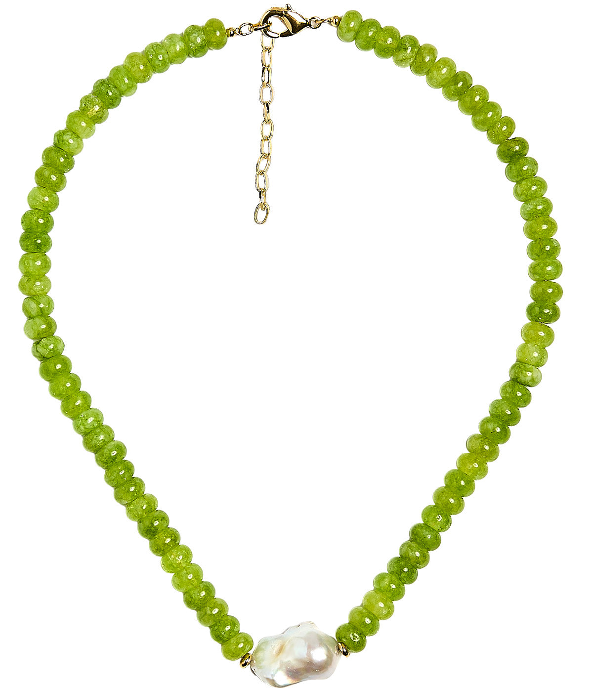 Susie- Quartz Beaded Necklace with freshwater Pearl-Briton Court