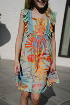Girls Ruby Sleeveless Dress-Briton Court